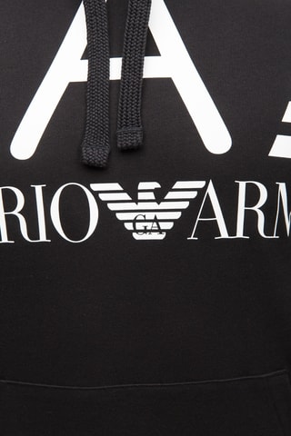 Sweat à capuche - Noir - EA7