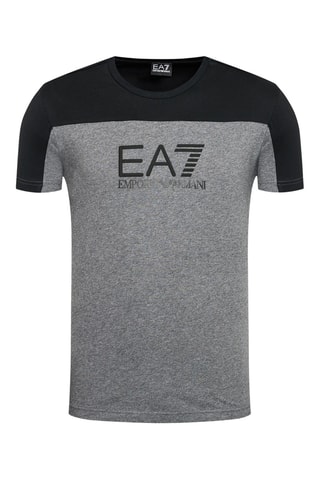 T-shirt - Gris foncé  - EA7