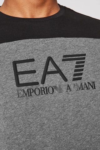 T-shirt - Gris foncé  - EA7