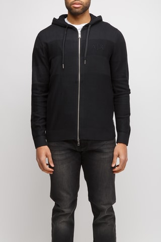 Pull à capuche - Noir - Exchange