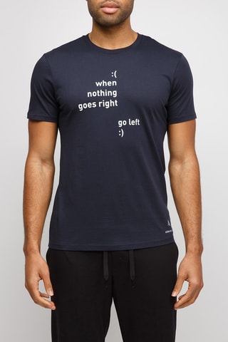 T-shirt - Bleu marine - Exchange