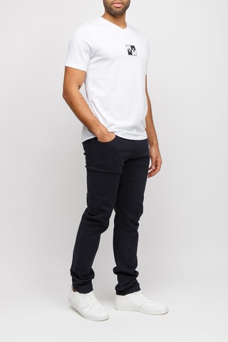 T-shirt - Blanc et gris - Exchange