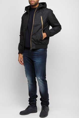 Bomber à capuche - Noir - EA7