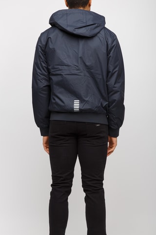 Bomber à capuche - Bleu nuit - EA7