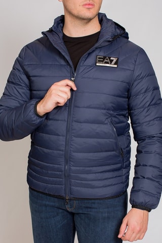 Doudoune à capuche - Bleu marine - EA7