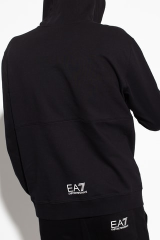 Sweat à capuche - Noir - EA7