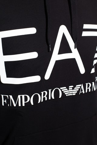 Sweat à capuche - Noir - EA7