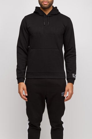 Sweat à capuche - Noir - EA7