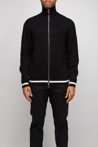 Gilet en laine vierge - Noir - Exchange