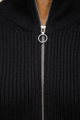 Gilet en laine vierge - Noir - Exchange