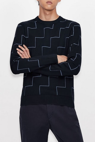 Pull - Bleu marine - Exchange