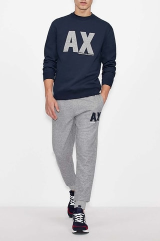 Sweat - Bleu marine et écru - Exchange