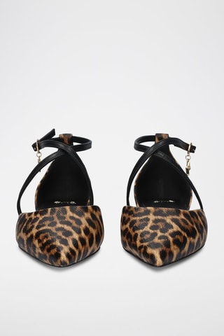 Sandales en cuir  - Noir