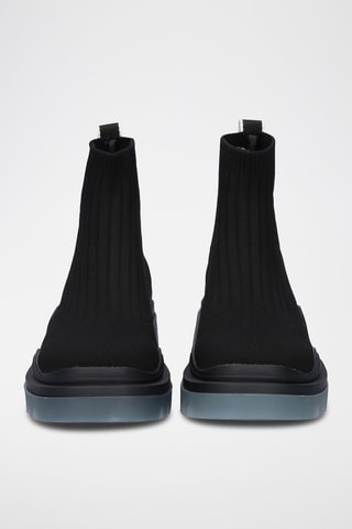 Botins Preto - Preto