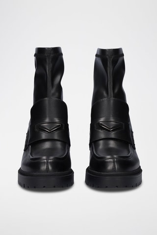 Bottines à talons  - Noir