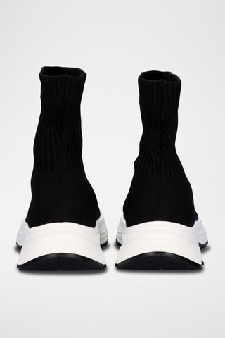 Sneakers a calza - Nero