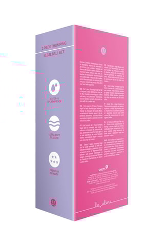 2 boules de Kegel waterproof  - Rose