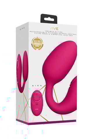 Œuf vibrant Aika - Rose - 9,2 cm