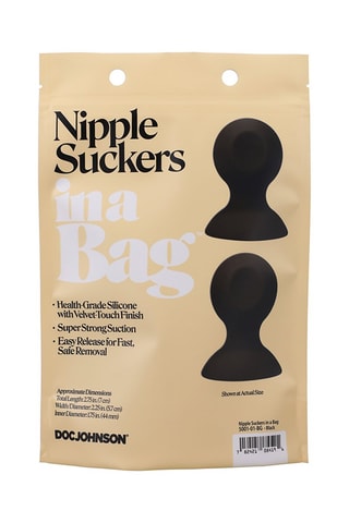 Ventouses pour seins Noir