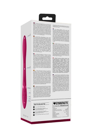 Vibromasseur Zosia Classic G-Spot Rabbit - Rose - 21,3 cm