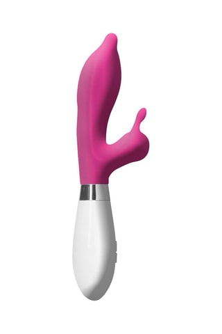 Vibromasseur Rabbit Adonis - Rose - 21,8 cm