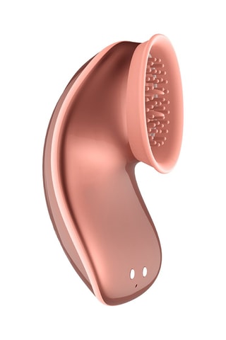 Jouet mains libres à succion et vibration Twitch Innovation - Rose