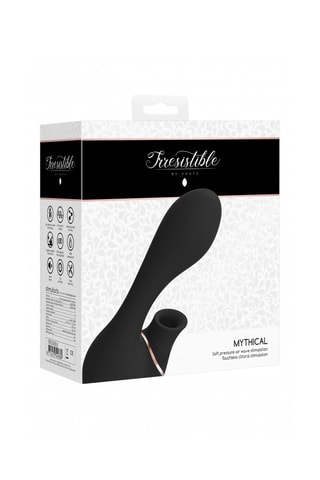 Vibratore Irresistible Mythical - Nero - 14,1 cm