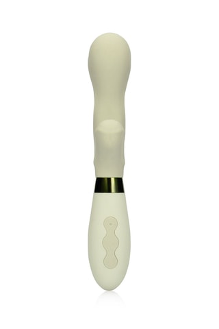 Vibromasseur Rabbit Loveline - Vert clair - 8,6 cm