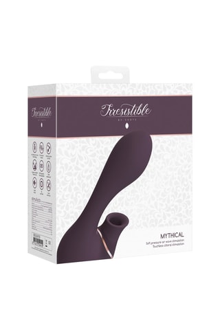 Vibratore Irresistible Mythical - Viola - 14,1 cm