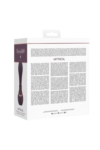 Vibratore Irresistible Mythical - Viola - 14,1 cm