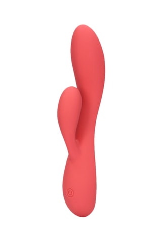 Vibromasseur Ultra Soft Rabbit - Corail - 12 cm
