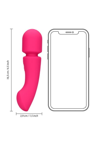 Vibromasseur Loveline by Shots - Fuchsia - 7,5 cm