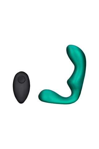 Vibromasseur prostatique - Vert - 11,5 cm