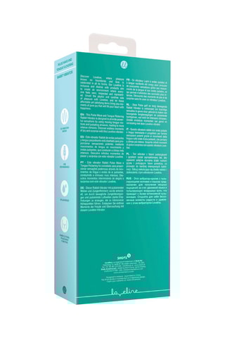 Vibromasseur Rabbit Loveline by Shots - Vert - 12,5 cm