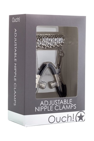 Pinces à mamelons Argenté