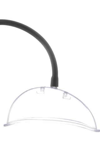 Pompe vagin vibrante - Transparent et noir