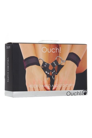 Menottes pour poignées et chevilles Noir