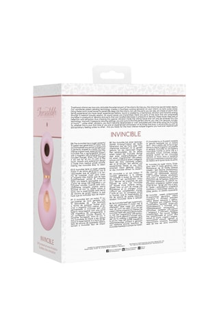 Stimulateur clitoridien Irresistible Invincible - Rose