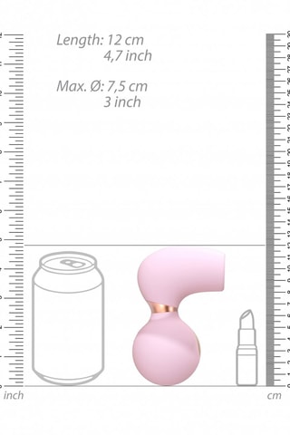 Stimulateur clitoridien Irresistible Invincible - Rose