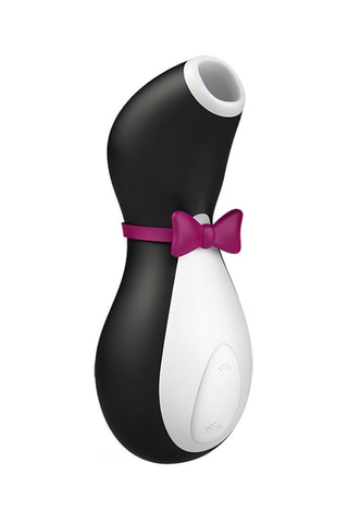 Stimulateur clitoridien waterproof Penguin Satisfyer - Noir et blanc