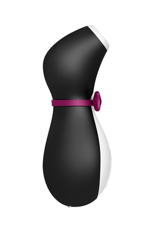Stimulateur clitoridien waterproof Penguin Satisfyer - Noir et blanc