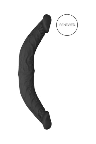 Dildo doppio Dong - Nero - 36 cm