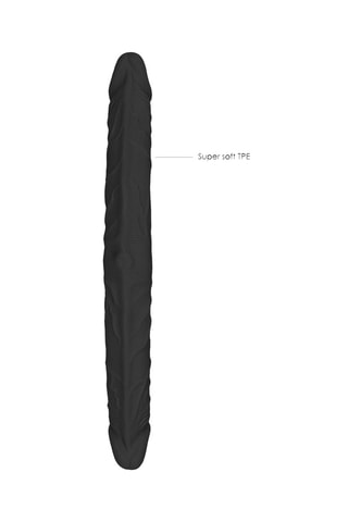 Dildo doppio Dong - Nero - 36 cm
