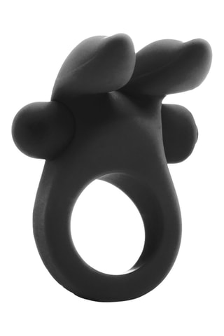 Anneau pénien vibrant Rabbit Noir