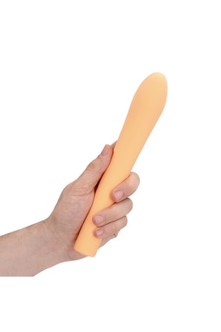 Vibromasseur point G fingering peach fuzz - 20 cm