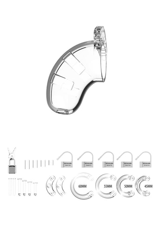 Cage de chasteté Mancage - Transparent
