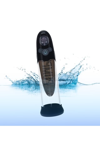 Pompe à vide AQUA Pro noire intelligente - Noir -  19 cm