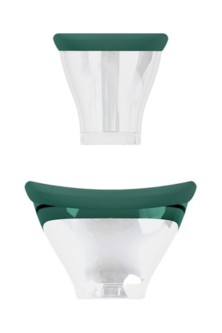Pompe vulve et seins rechargeable Sensual - Vert - 3 produits