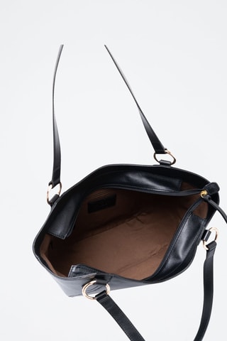 Bolso de piel Domitilla - Negro