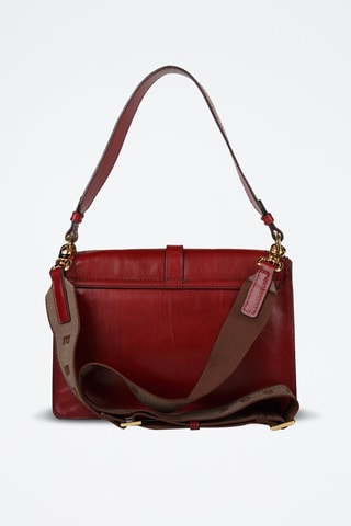 Bolso de piel Beatrice - Rojo